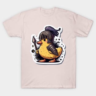 Yellow duck on war duty T-Shirt